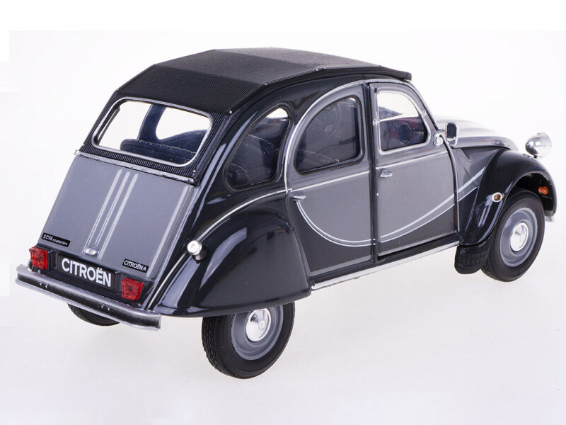 Welly Citroen 2CV Skala 1:24 černošedá
